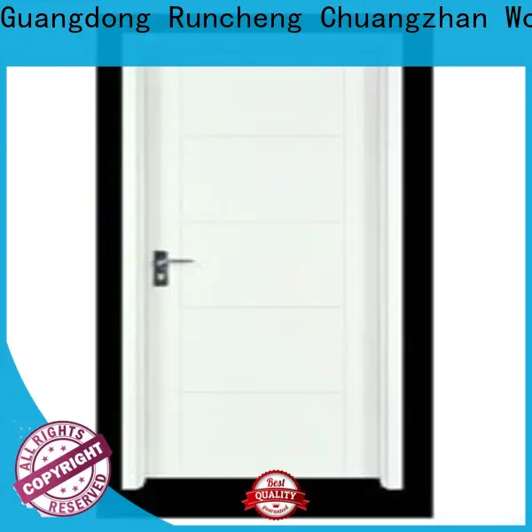 Custom solid wood flush door popular suppliers for villas