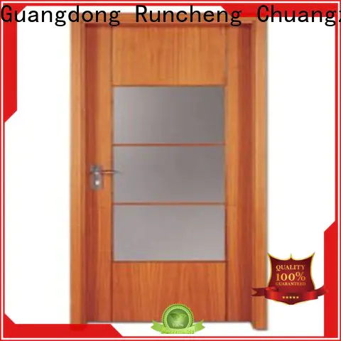 Runcheng Chuangzhan design wooden flush door price factory for offices