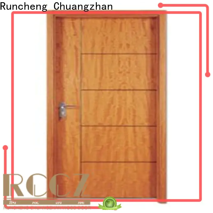 Runcheng Chuangzhan design solid wood flush door suppliers for offices
