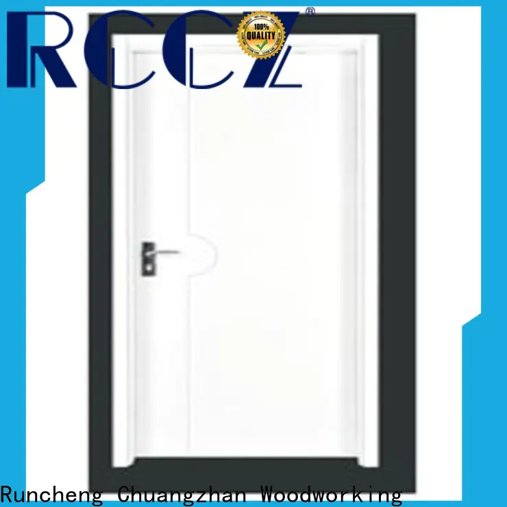 Runcheng Chuangzhan modern wooden flush door price list supply for offices