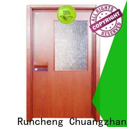 Runcheng Chuangzhan modern wooden flush door design for business for indoor