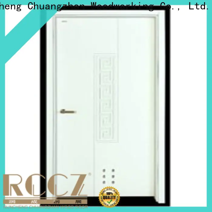 Runcheng Chuangzhan modern solid wood flush door factory for villas