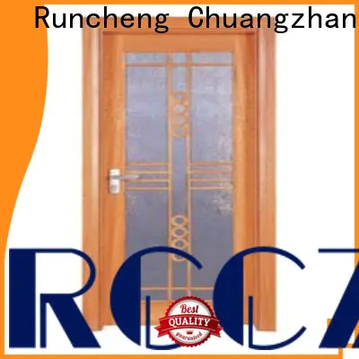 Runcheng Chuangzhan High-quality internal glazed double doors factory for offices