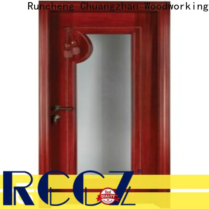 Runcheng Chuangzhan Best internal glazed double doors manufacturers for hotels