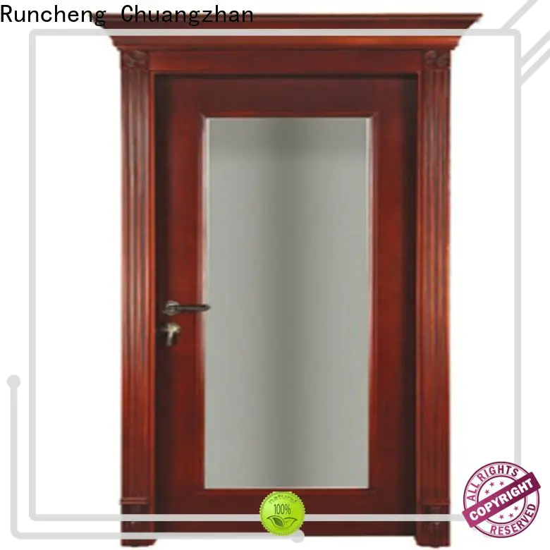 Wholesale solid wood compound door bathroom manufacturers for offices