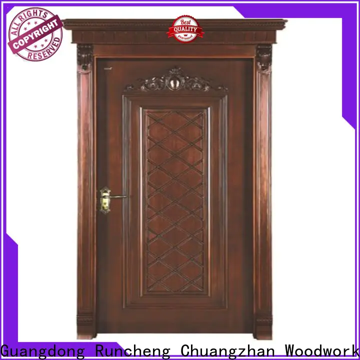 Runcheng Chuangzhan Wholesale interior wooden door with solid wood for business for homes