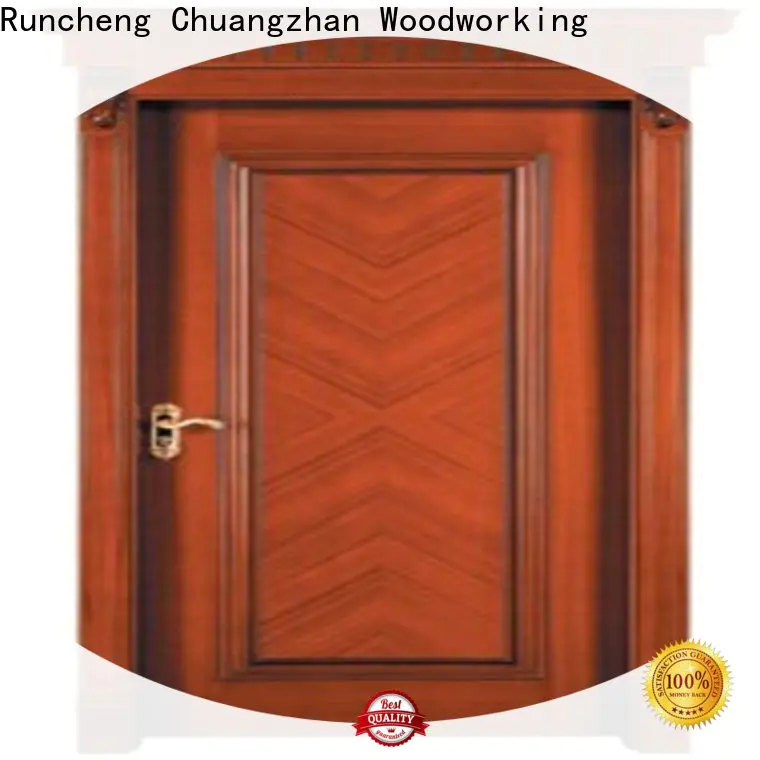Runcheng Chuangzhan wood steelwood doors suppliers for homes
