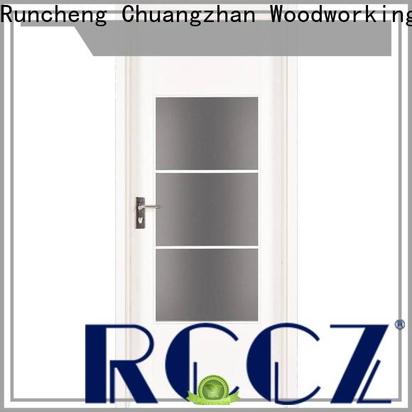 Runcheng Chuangzhan mdf solid mdf doors suppliers for hotels
