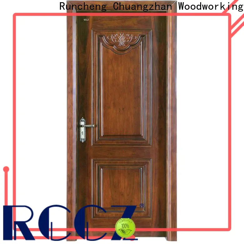 Runcheng Chuangzhan Wholesale wood effect composite door supply for indoor