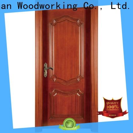 Top wood composite door wooden manufacturers for homes