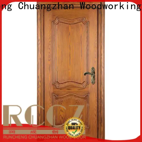 Runcheng Chuangzhan Wholesale wood composite front doors factory for hotels