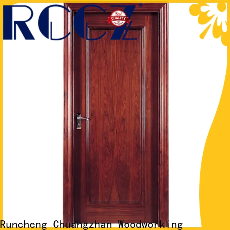 Runcheng Chuangzhan veneer rosewood composite door factory for homes