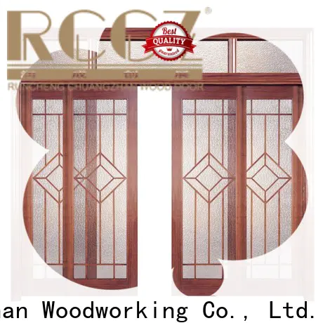 Runcheng Chuangzhan Latest solid composite wooden door supply for hotels