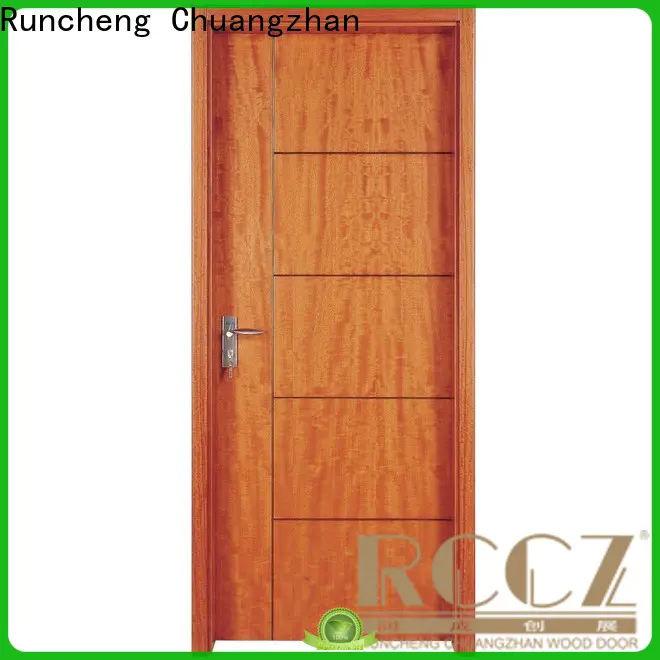 Runcheng Chuangzhan Best wood composite door supply for villas