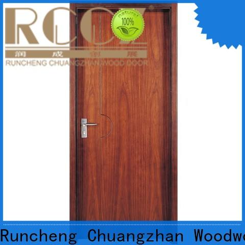 Runcheng Chuangzhan solid wood composite doors factory for villas