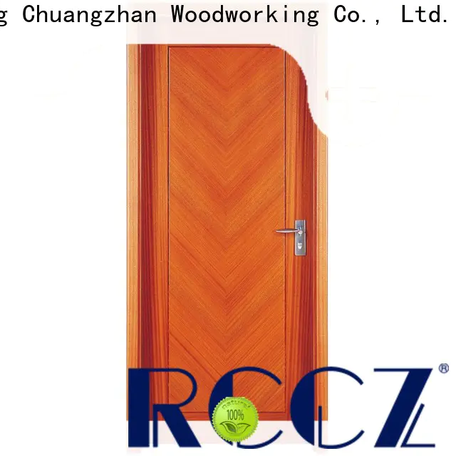 Latest solid wood composite doors modern manufacturers for villas