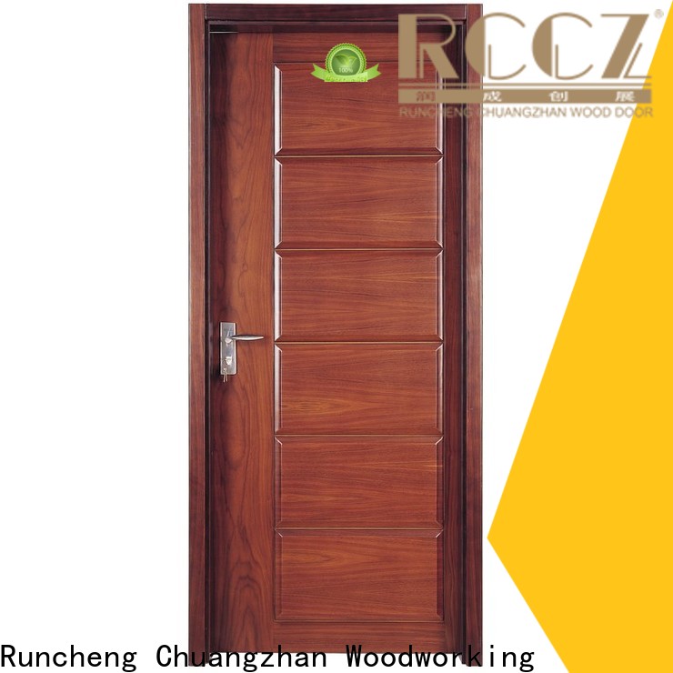 Runcheng Chuangzhan wooden solid composite wooden door company for homes