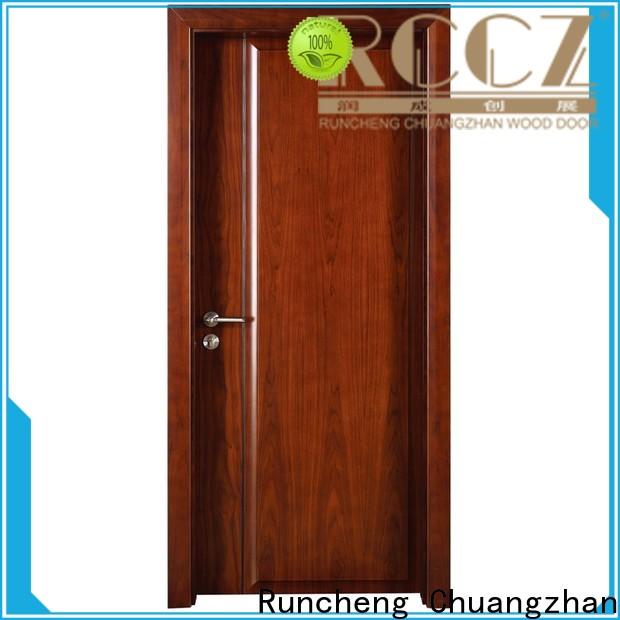 Runcheng Chuangzhan wooden rosewood composite door manufacturers for indoor
