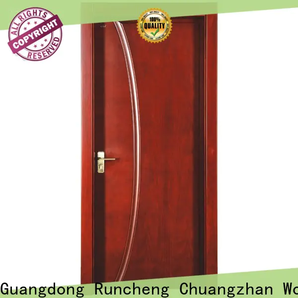 Runcheng Chuangzhan Latest wood composite front doors factory for villas