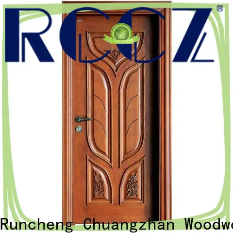 Runcheng Chuangzhan modern wooden moulded doors factory for hotels