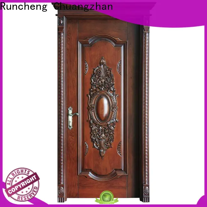 Runcheng Chuangzhan wooden wooden moulded doors suppliers for hotels