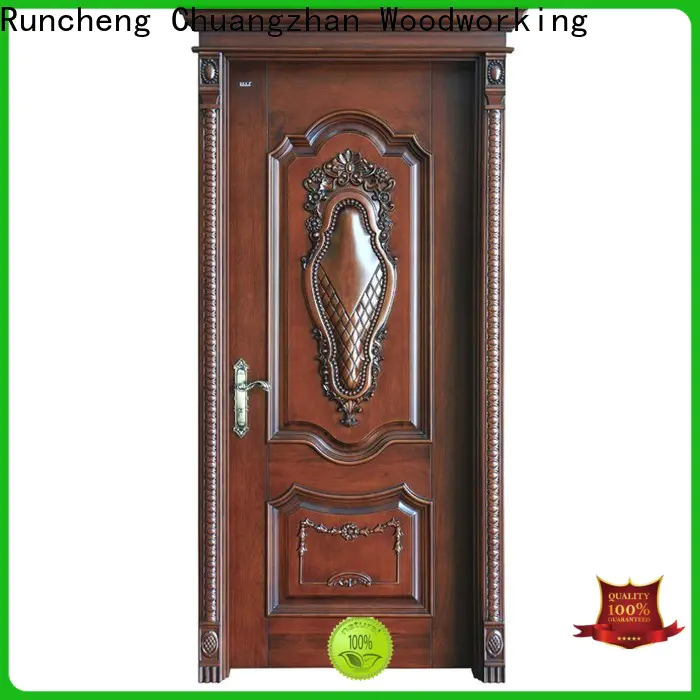 Runcheng Chuangzhan interior solid composite wooden door company for hotels
