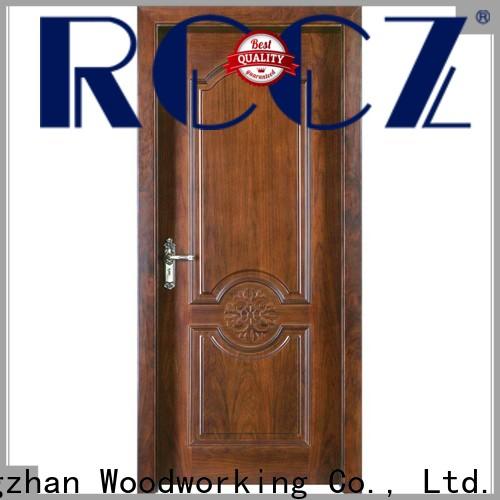 High-quality wood composite front doors supply for offices