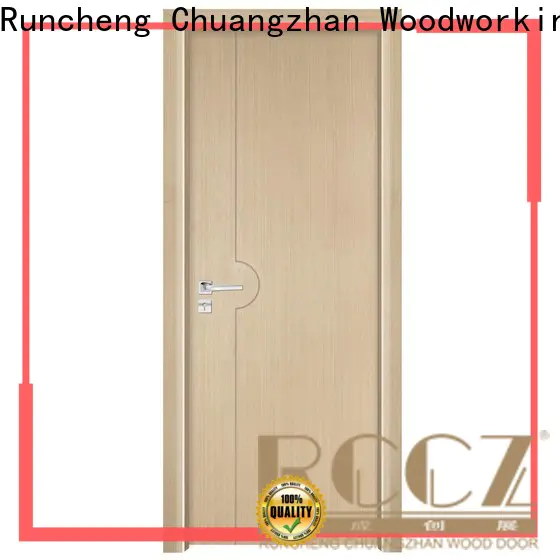 Wholesale wood effect composite door composited supply for hotels
