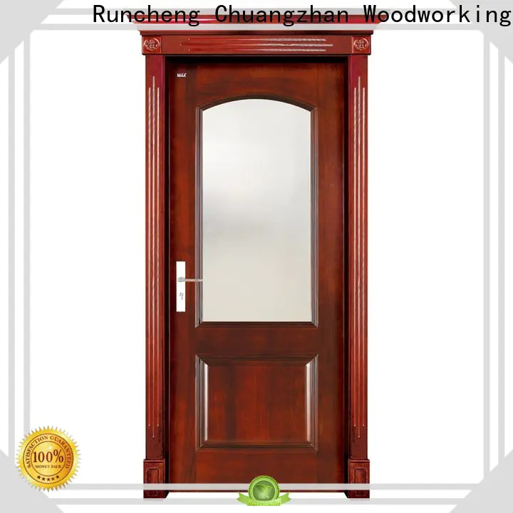 Runcheng Chuangzhan Custom solid wood interior doors company for indoor