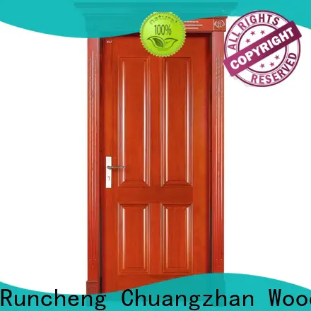 Runcheng Chuangzhan residential custom wood doors suppliers for hotels