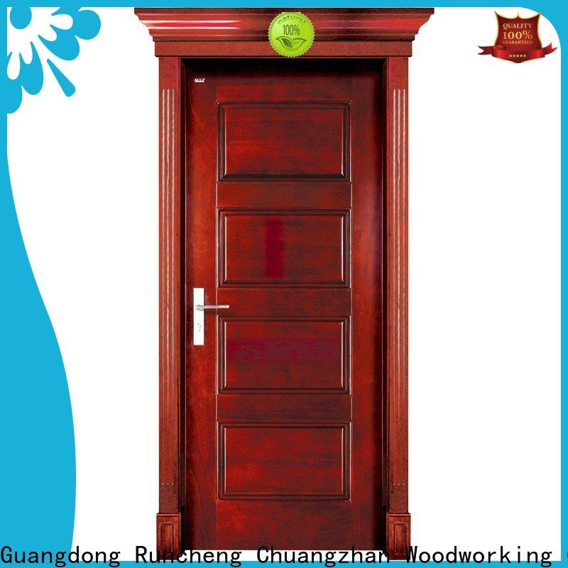 Runcheng Chuangzhan Wholesale hardwood interior doors supply for villas