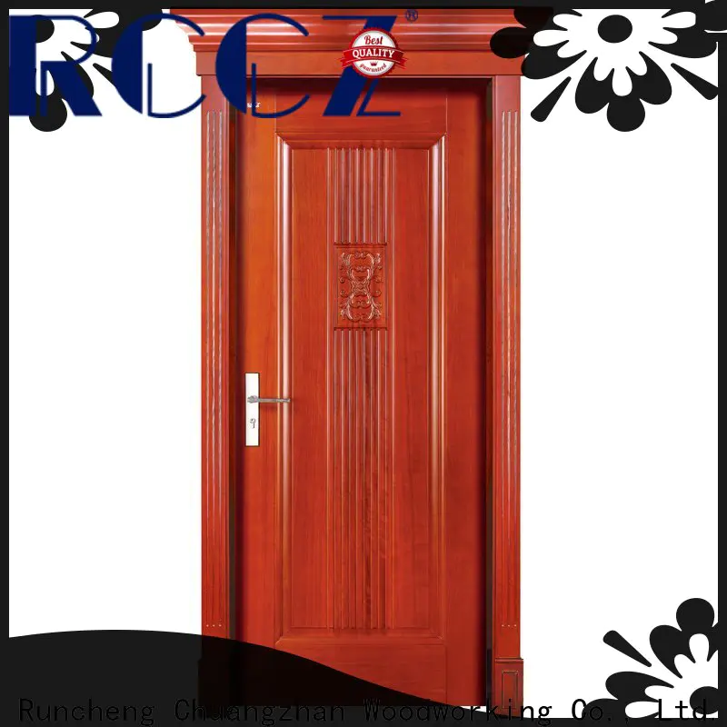 Runcheng Chuangzhan Best wood door manufacturers manufacturers for indoor