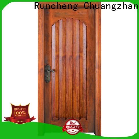 Runcheng Chuangzhan wooden interior wood doors for sale supply for villas