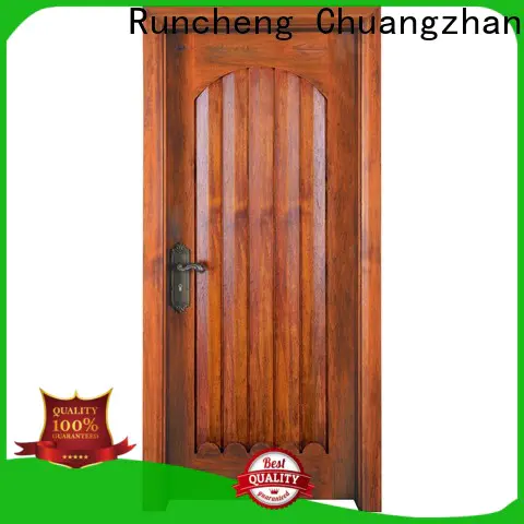 Runcheng Chuangzhan wooden interior wood doors for sale supply for villas