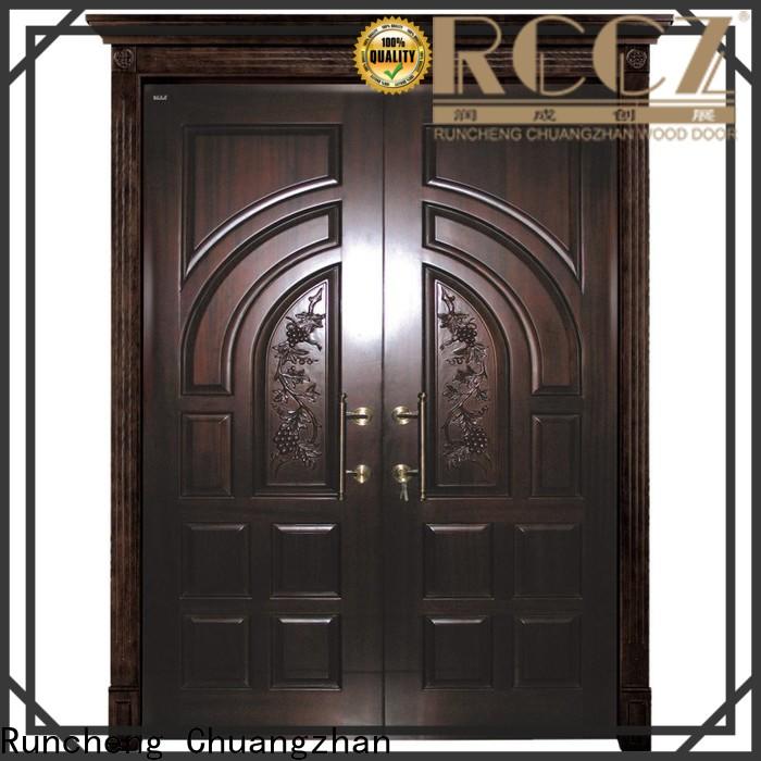 Runcheng Chuangzhan modern double entrance doors company for homes