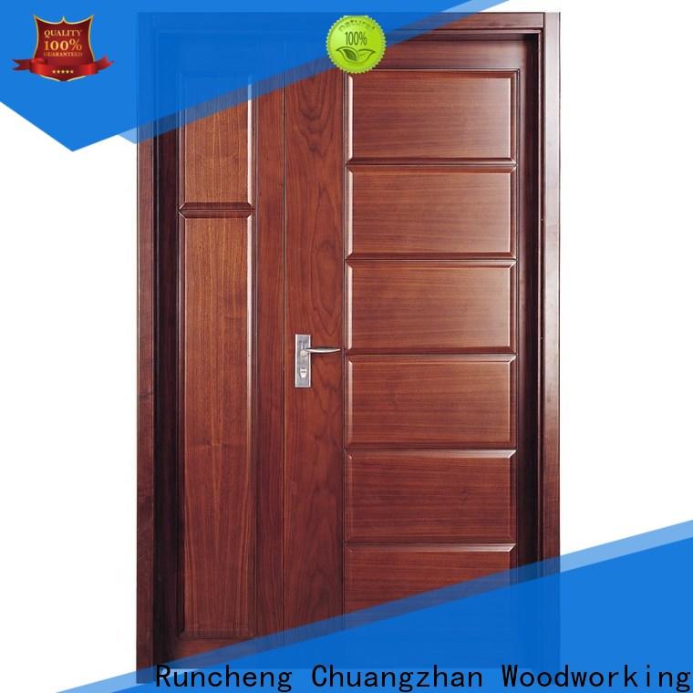 Custom double front entry doors design suppliers for hotels