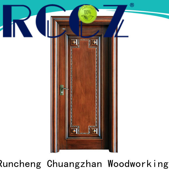 Runcheng Chuangzhan Wholesale solid wood exterior doors supply for indoor