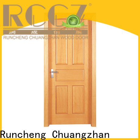 Runcheng Chuangzhan High-quality solid wood interior doors factory for hotels