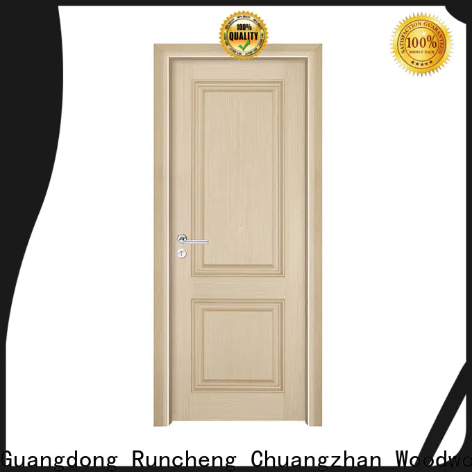Runcheng Chuangzhan white internal wood doors factory for villas