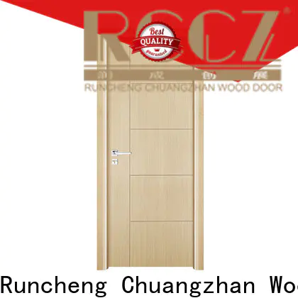 Runcheng Chuangzhan Best veneer interior door factory for hotels