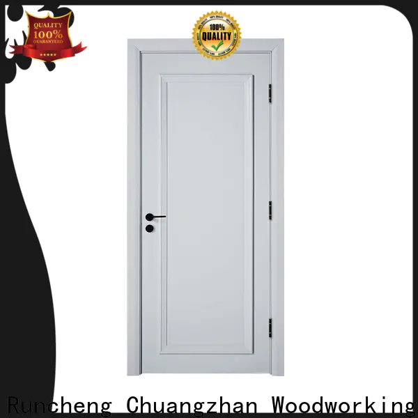 Runcheng Chuangzhan white wooden internal doors suppliers for hotels