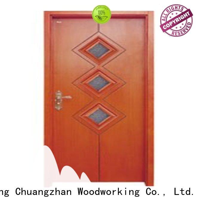 High-quality white glazed interior doors door supply for offices