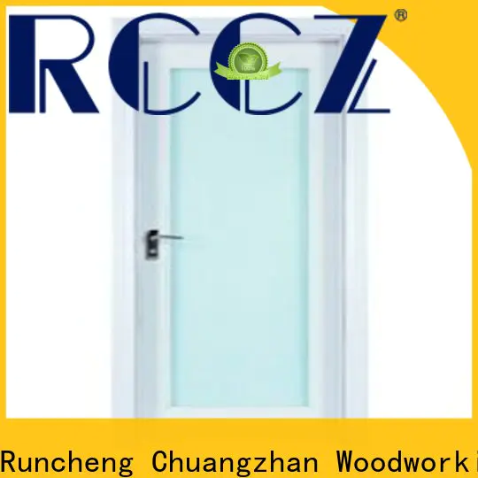 Runcheng Chuangzhan attractive wooden double glazed doors supply for villas