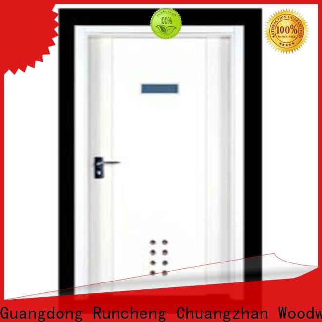 Runcheng Chuangzhan modern wooden flush door price manufacturers for offices